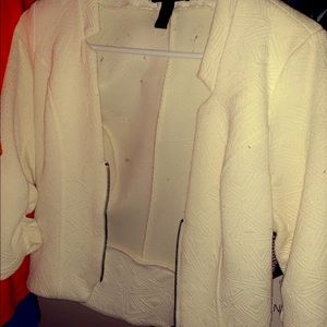 Blazer beautiful creamy white
